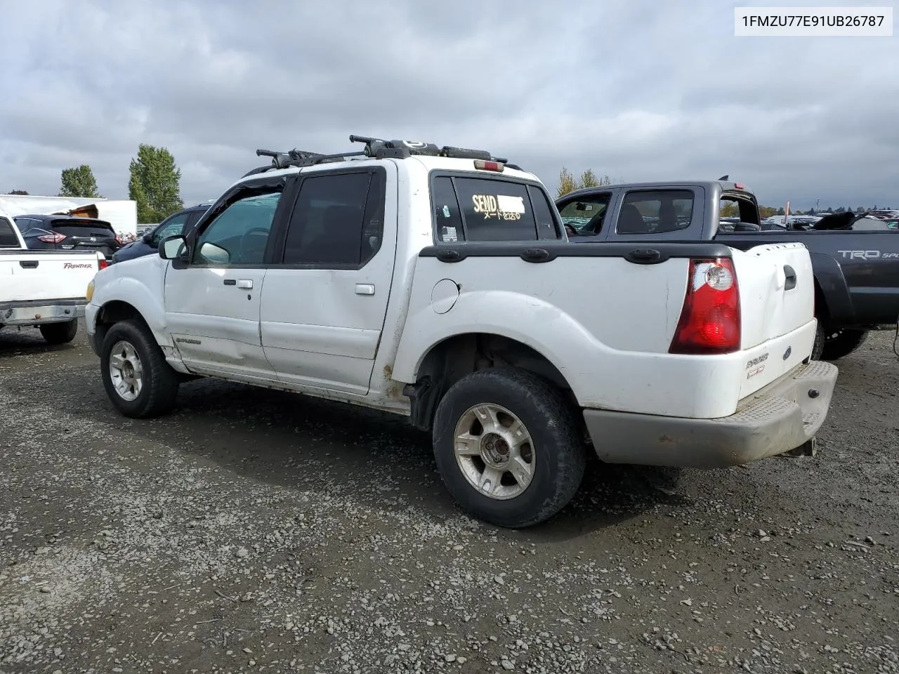 2001 Ford Explorer Sport Trac VIN: 1FMZU77E91UB26787 Lot: 75060234