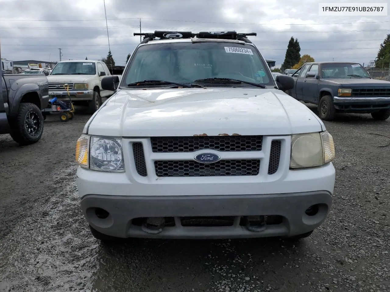 2001 Ford Explorer Sport Trac VIN: 1FMZU77E91UB26787 Lot: 75060234