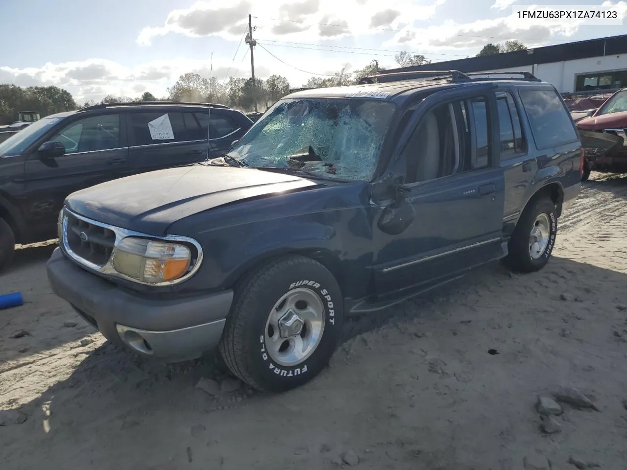 2001 Ford Explorer Xlt VIN: 1FMZU63PX1ZA74123 Lot: 75094814