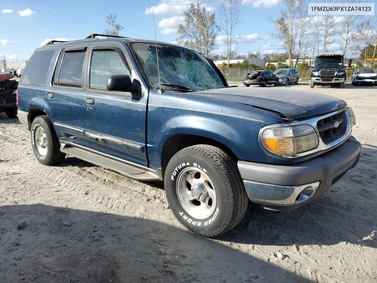 2001 Ford Explorer Xlt VIN: 1FMZU63PX1ZA74123 Lot: 75094814