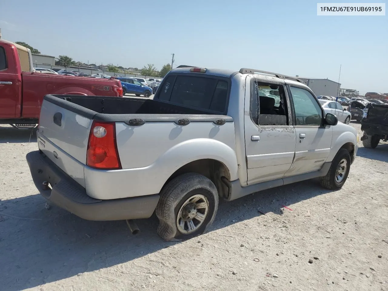 2001 Ford Explorer Sport Trac VIN: 1FMZU67E91UB69195 Lot: 75358554