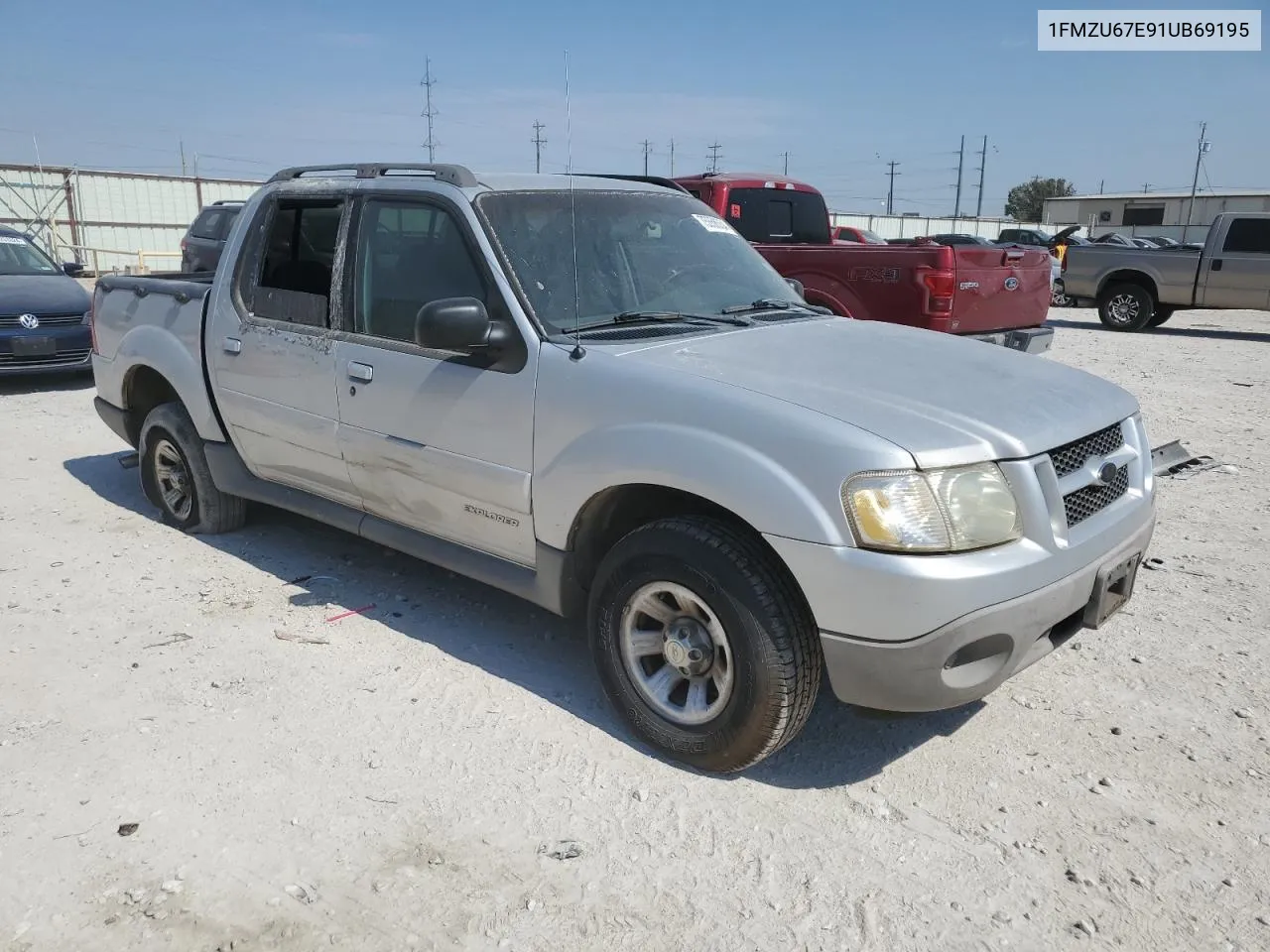 2001 Ford Explorer Sport Trac VIN: 1FMZU67E91UB69195 Lot: 75358554