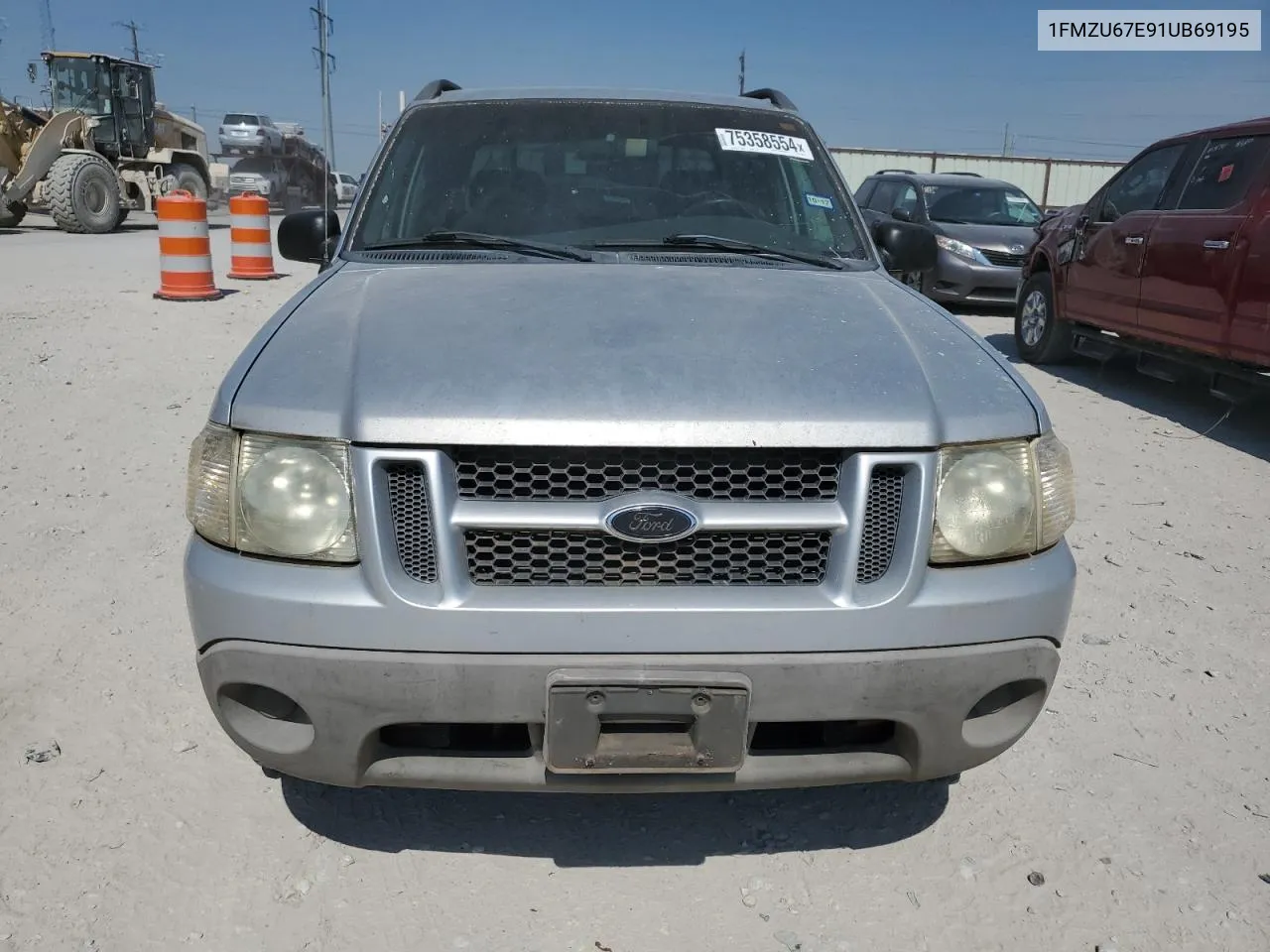 2001 Ford Explorer Sport Trac VIN: 1FMZU67E91UB69195 Lot: 75358554