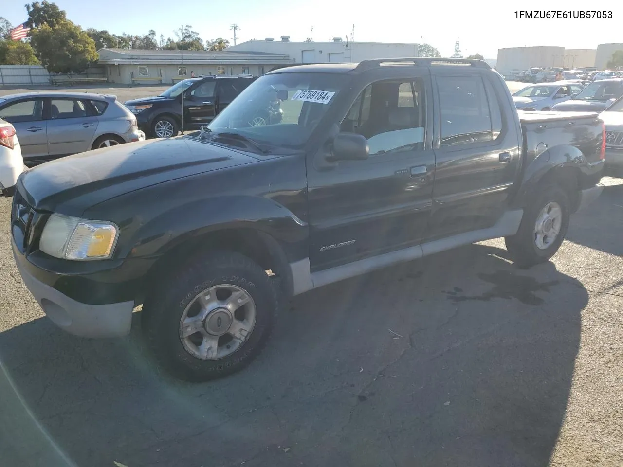 2001 Ford Explorer Sport Trac VIN: 1FMZU67E61UB57053 Lot: 75769184