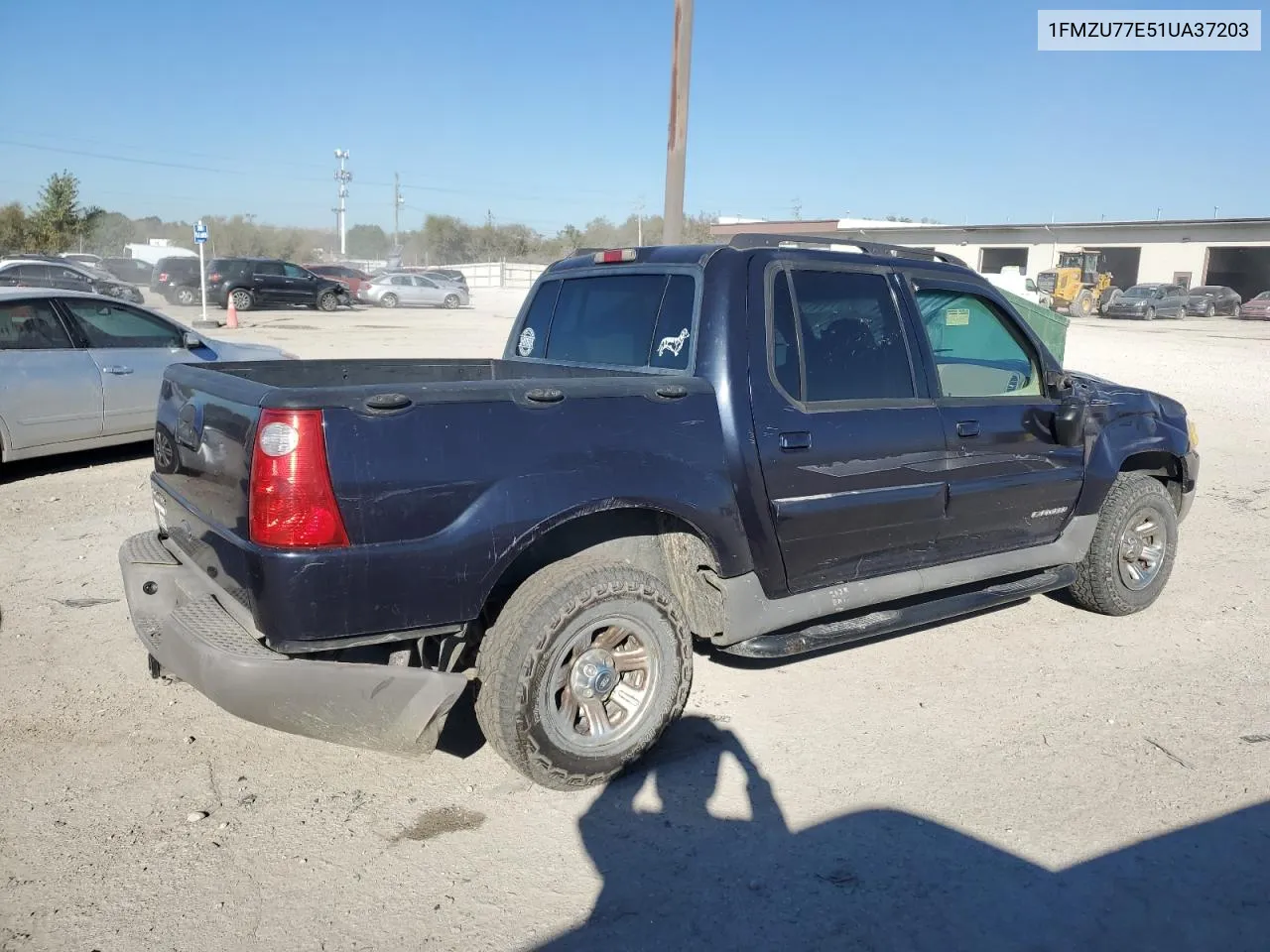 2001 Ford Explorer Sport Trac VIN: 1FMZU77E51UA37203 Lot: 76481114