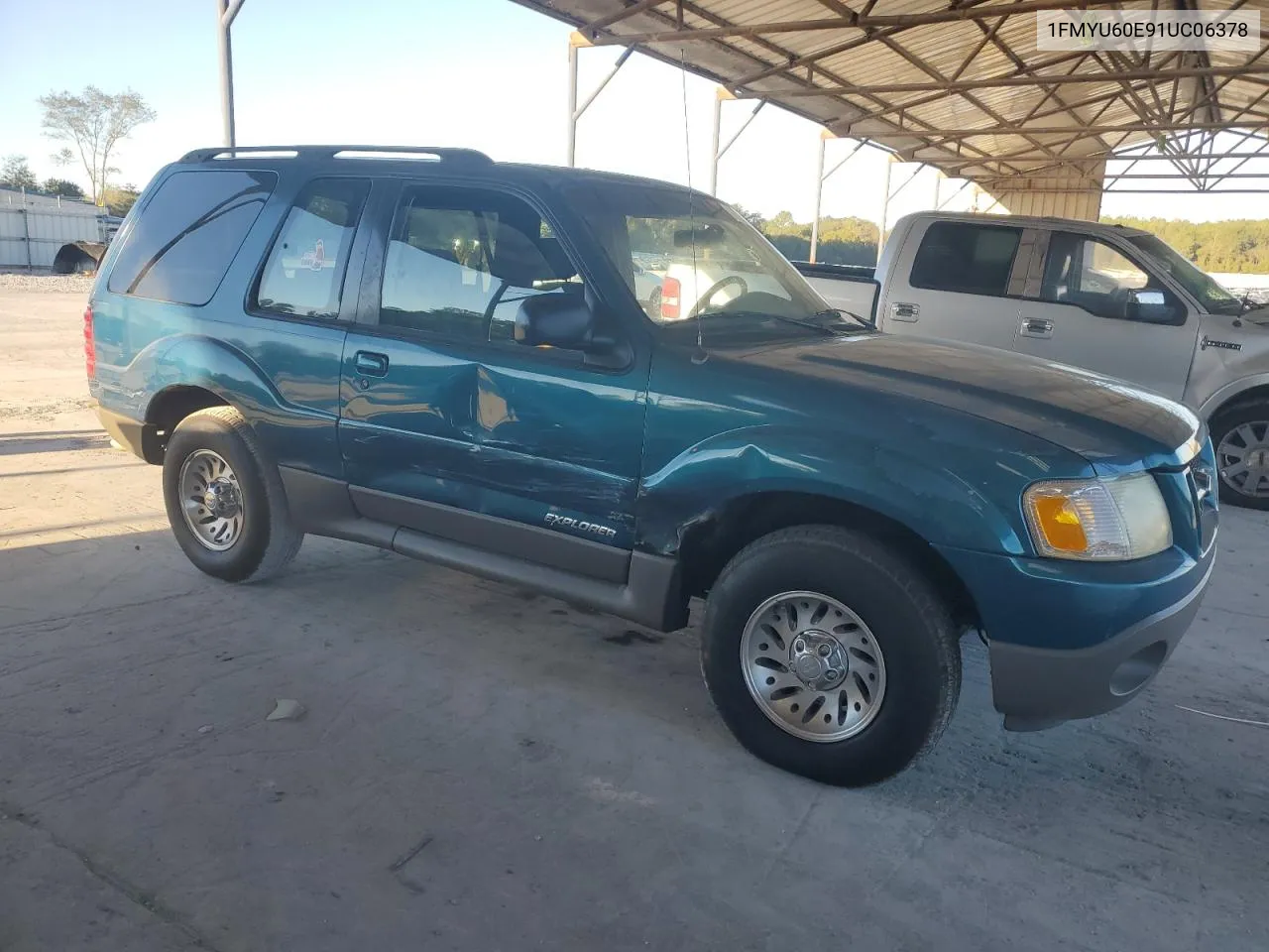 2001 Ford Explorer Sport VIN: 1FMYU60E91UC06378 Lot: 76729614