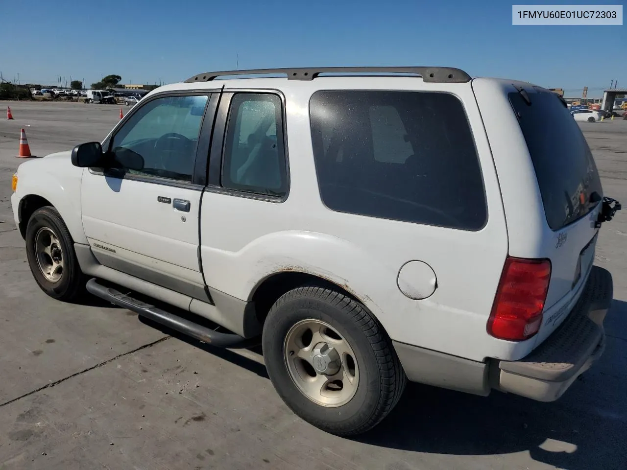 2001 Ford Explorer Sport VIN: 1FMYU60E01UC72303 Lot: 77102394