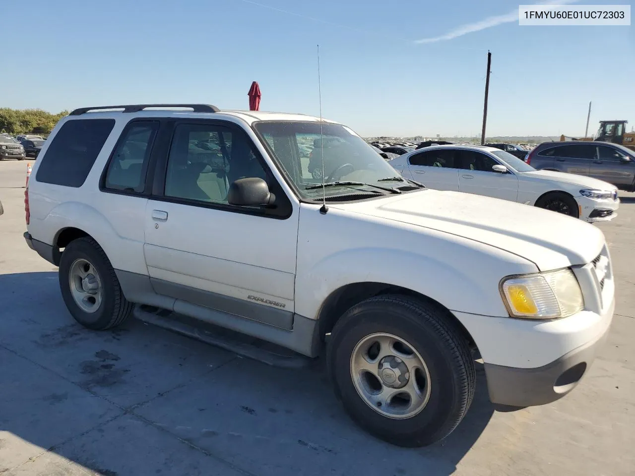 2001 Ford Explorer Sport VIN: 1FMYU60E01UC72303 Lot: 77102394