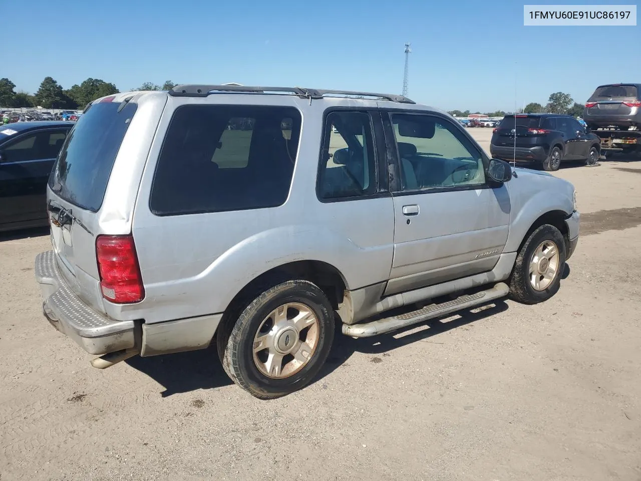 2001 Ford Explorer Sport VIN: 1FMYU60E91UC86197 Lot: 77107474