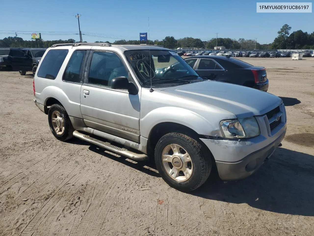 2001 Ford Explorer Sport VIN: 1FMYU60E91UC86197 Lot: 77107474