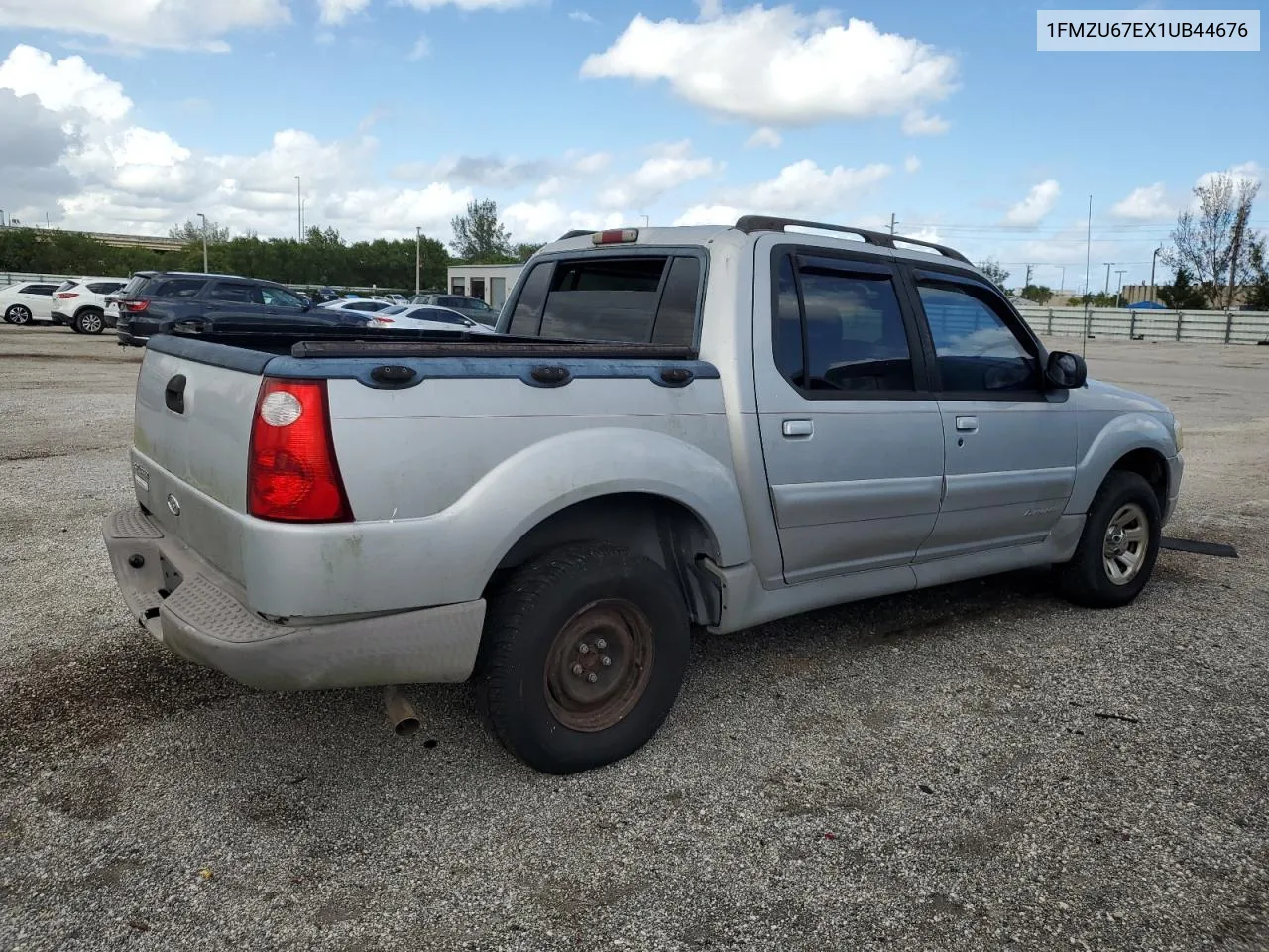 2001 Ford Explorer Sport Trac VIN: 1FMZU67EX1UB44676 Lot: 77566124