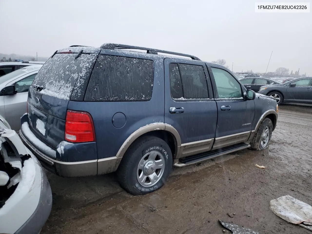 2002 Ford Explorer Eddie Bauer VIN: 1FMZU74E82UC42326 Lot: 37297434