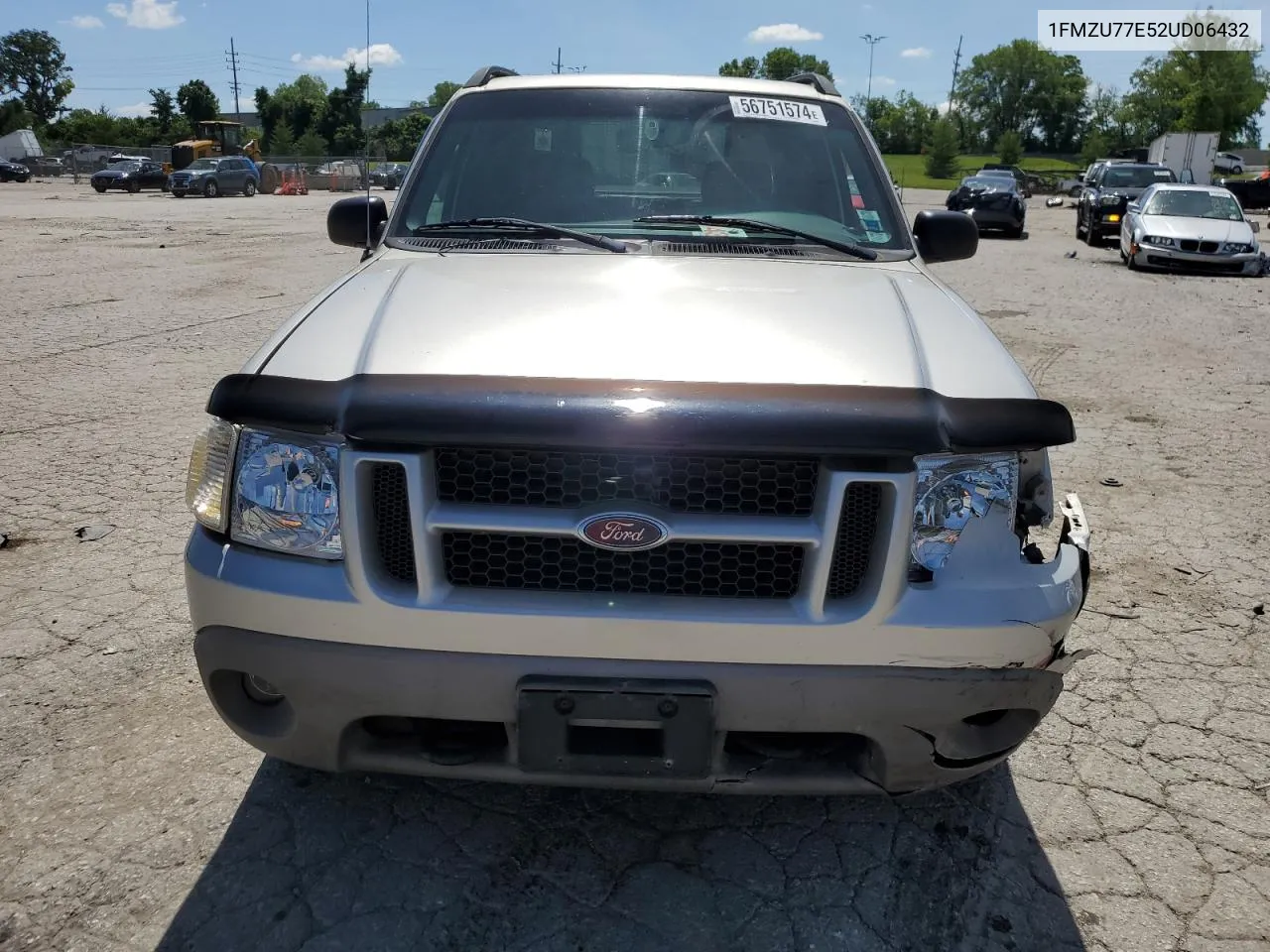 2002 Ford Explorer Sport Trac VIN: 1FMZU77E52UD06432 Lot: 56751574