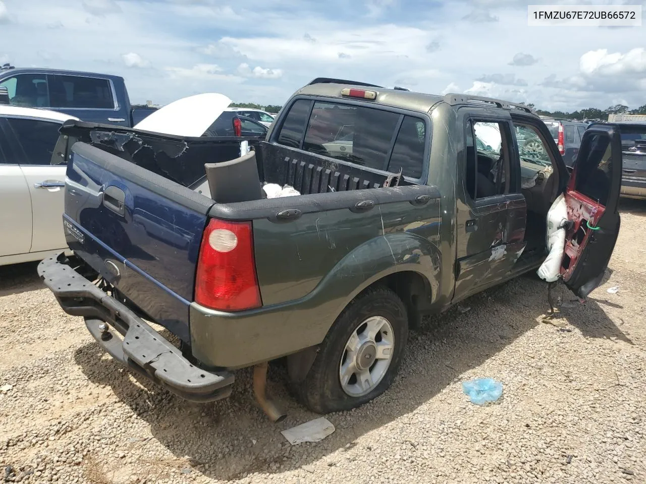 2002 Ford Explorer Sport Trac VIN: 1FMZU67E72UB66572 Lot: 61659124