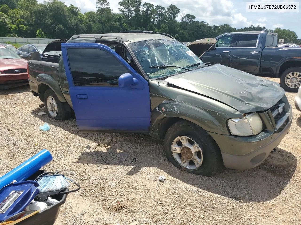 2002 Ford Explorer Sport Trac VIN: 1FMZU67E72UB66572 Lot: 61659124