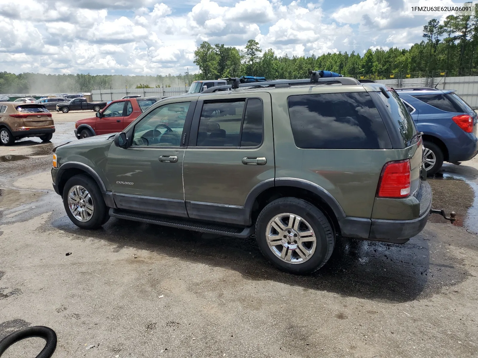 2002 Ford Explorer Xlt VIN: 1FMZU63E62UA06091 Lot: 61839224