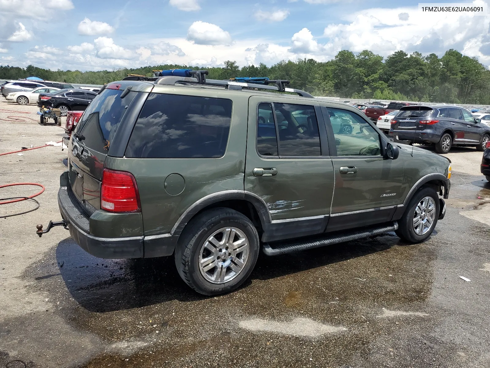 2002 Ford Explorer Xlt VIN: 1FMZU63E62UA06091 Lot: 61839224