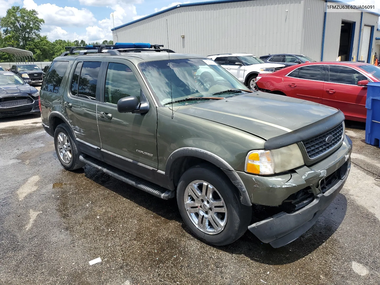 2002 Ford Explorer Xlt VIN: 1FMZU63E62UA06091 Lot: 61839224