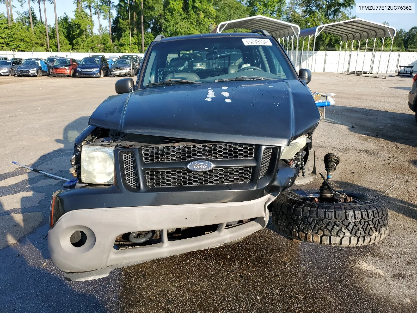 2002 Ford Explorer Sport Trac VIN: 1FMZU77E12UC76362 Lot: 65339134