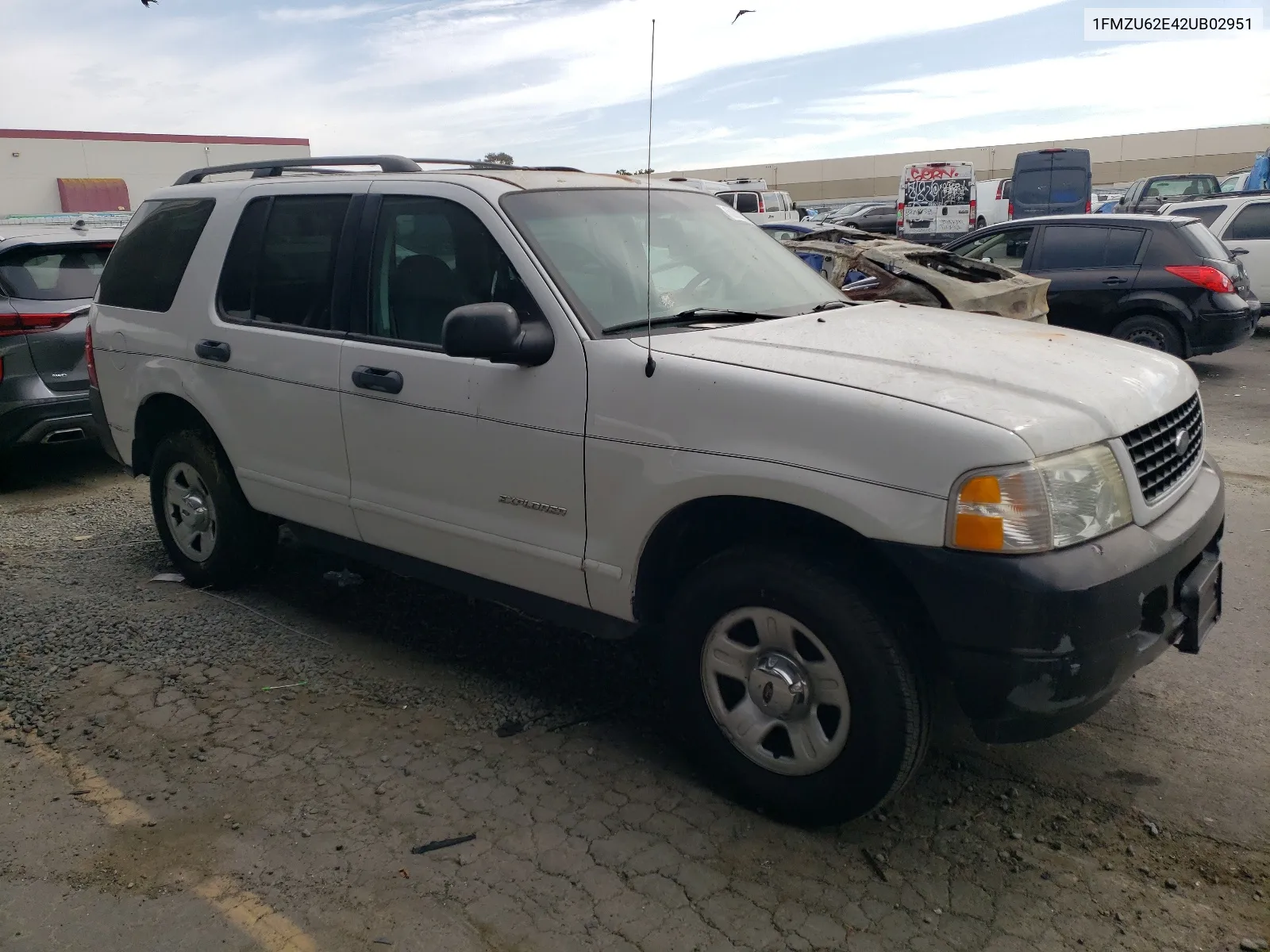 2002 Ford Explorer Xls VIN: 1FMZU62E42UB02951 Lot: 66003254