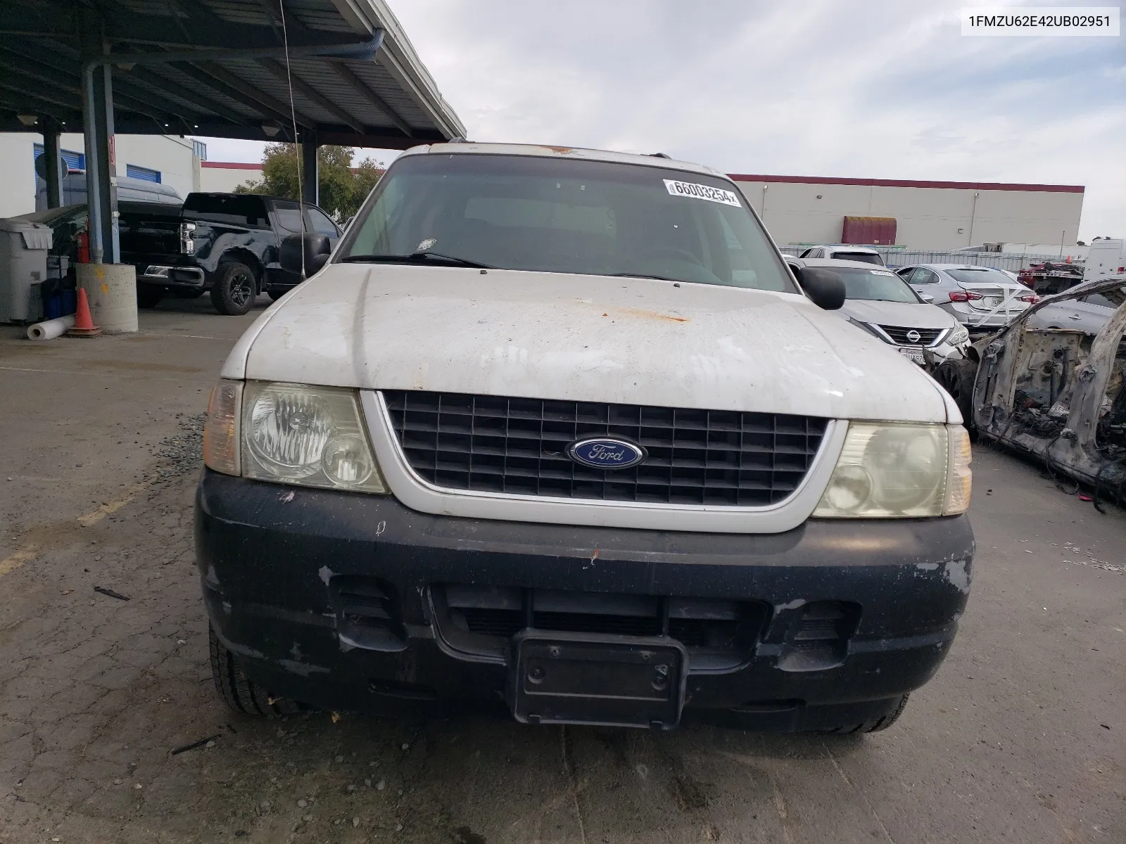 2002 Ford Explorer Xls VIN: 1FMZU62E42UB02951 Lot: 66003254