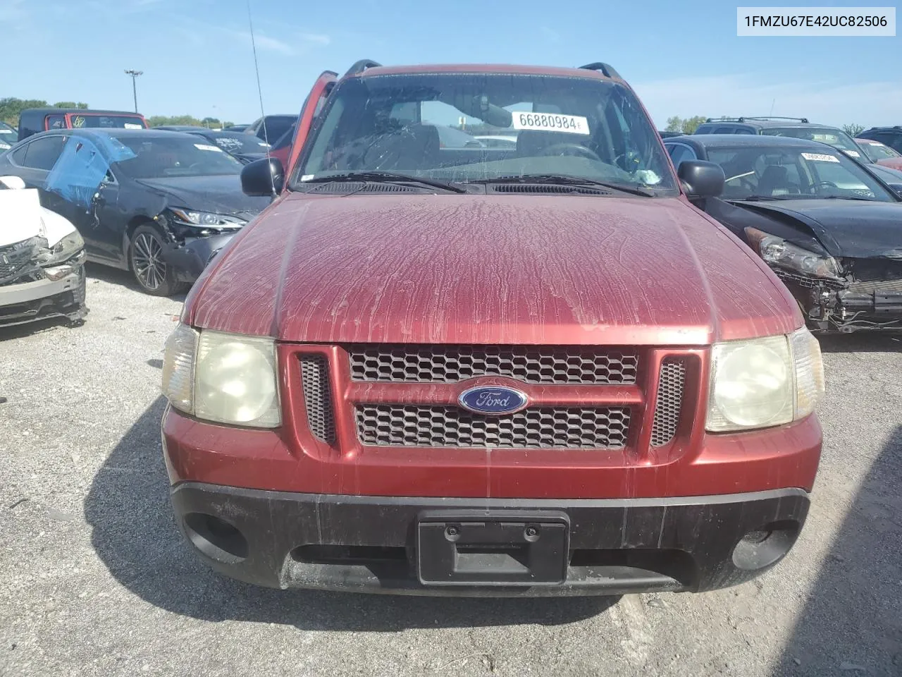 2002 Ford Explorer Sport Trac VIN: 1FMZU67E42UC82506 Lot: 66880984