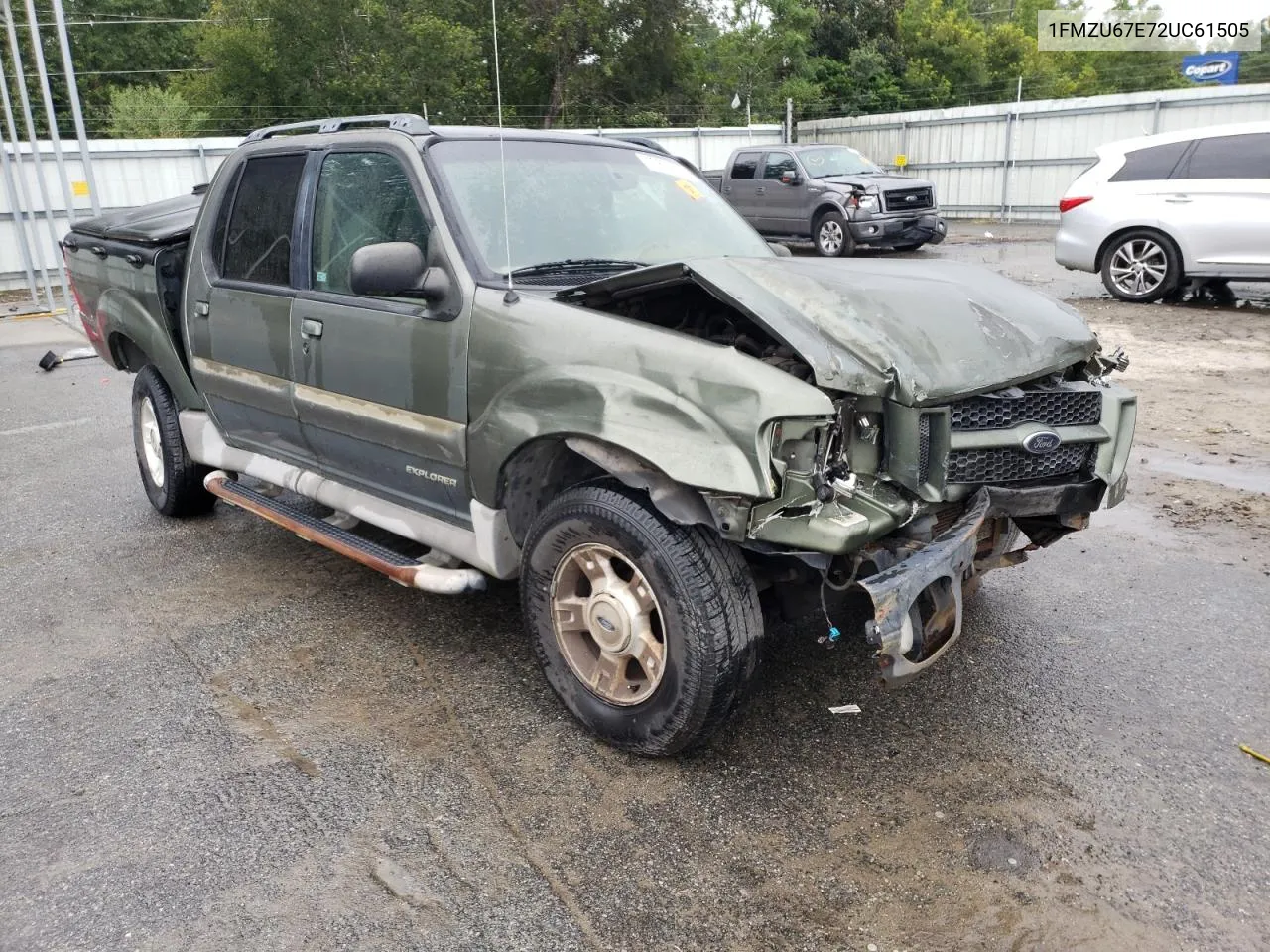 2002 Ford Explorer Sport Trac VIN: 1FMZU67E72UC61505 Lot: 70637294