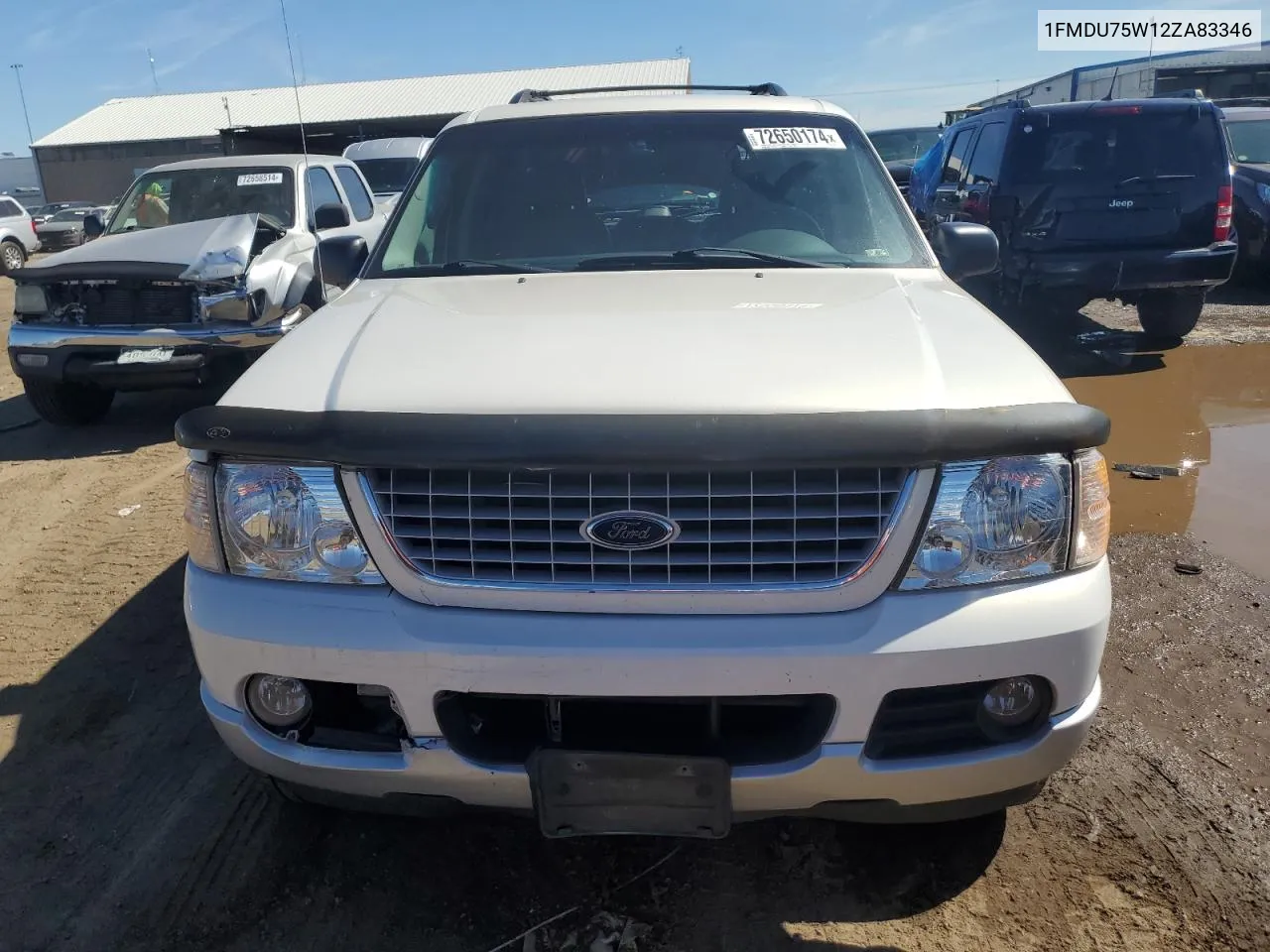 2002 Ford Explorer Limited VIN: 1FMDU75W12ZA83346 Lot: 72650174