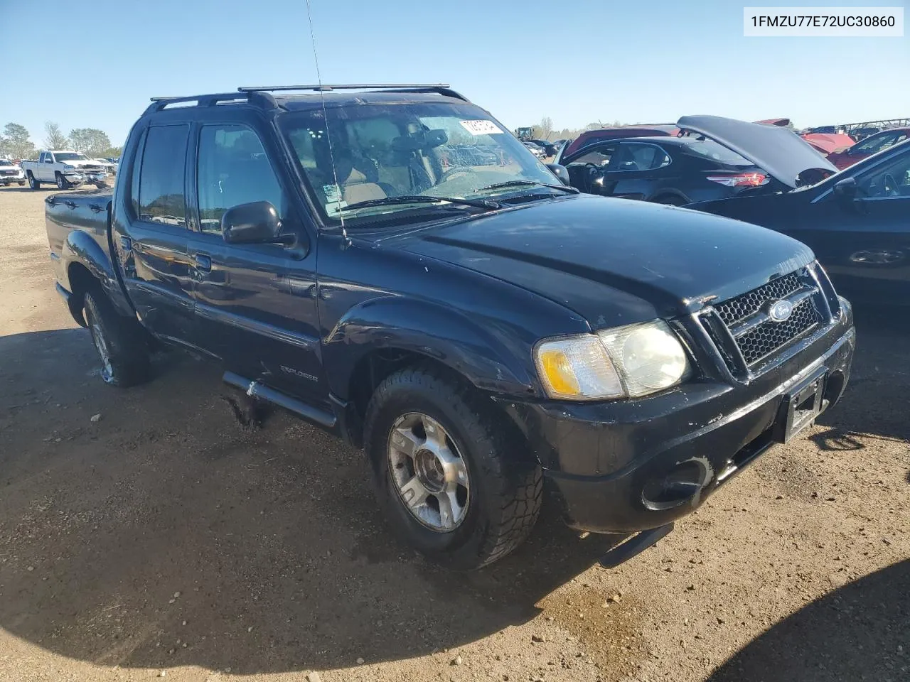 2002 Ford Explorer Sport Trac VIN: 1FMZU77E72UC30860 Lot: 72815784