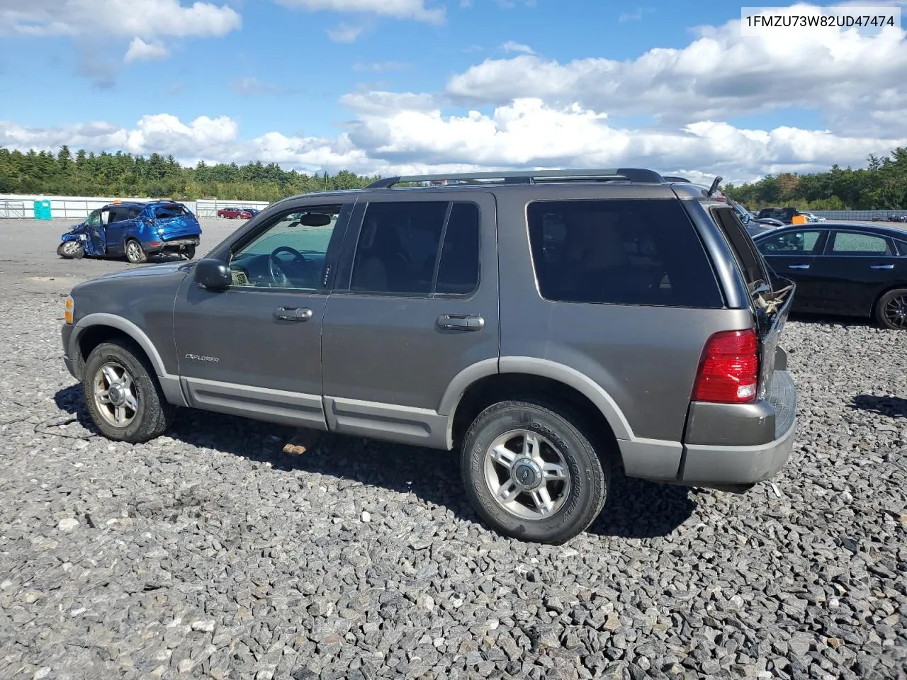 2002 Ford Explorer Xlt VIN: 1FMZU73W82UD47474 Lot: 73288384