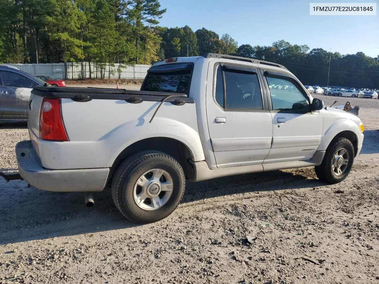 2002 Ford Explorer Sport Trac VIN: 1FMZU77E22UC81845 Lot: 73847744