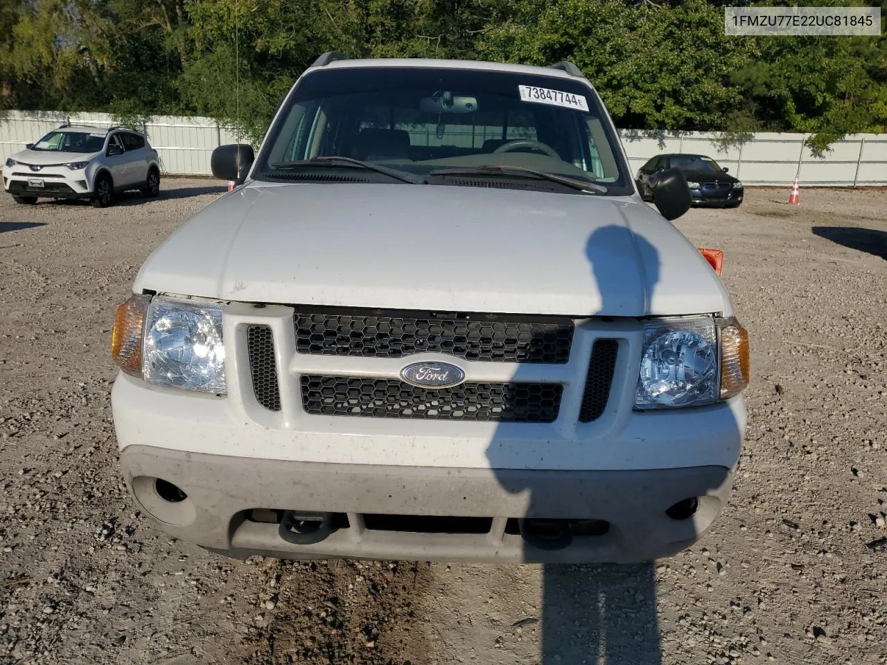 2002 Ford Explorer Sport Trac VIN: 1FMZU77E22UC81845 Lot: 73847744