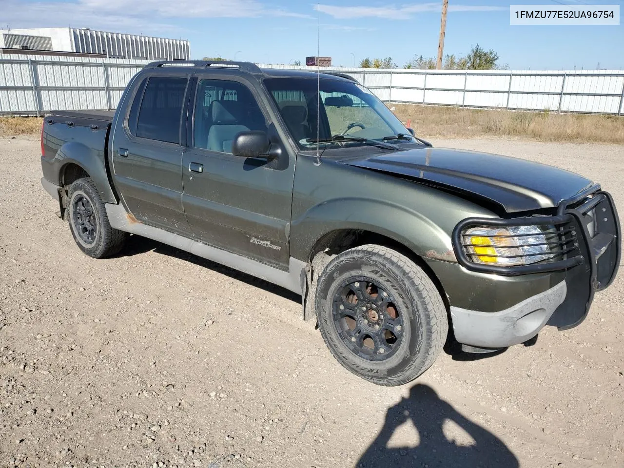 2002 Ford Explorer Sport Trac VIN: 1FMZU77E52UA96754 Lot: 74107794