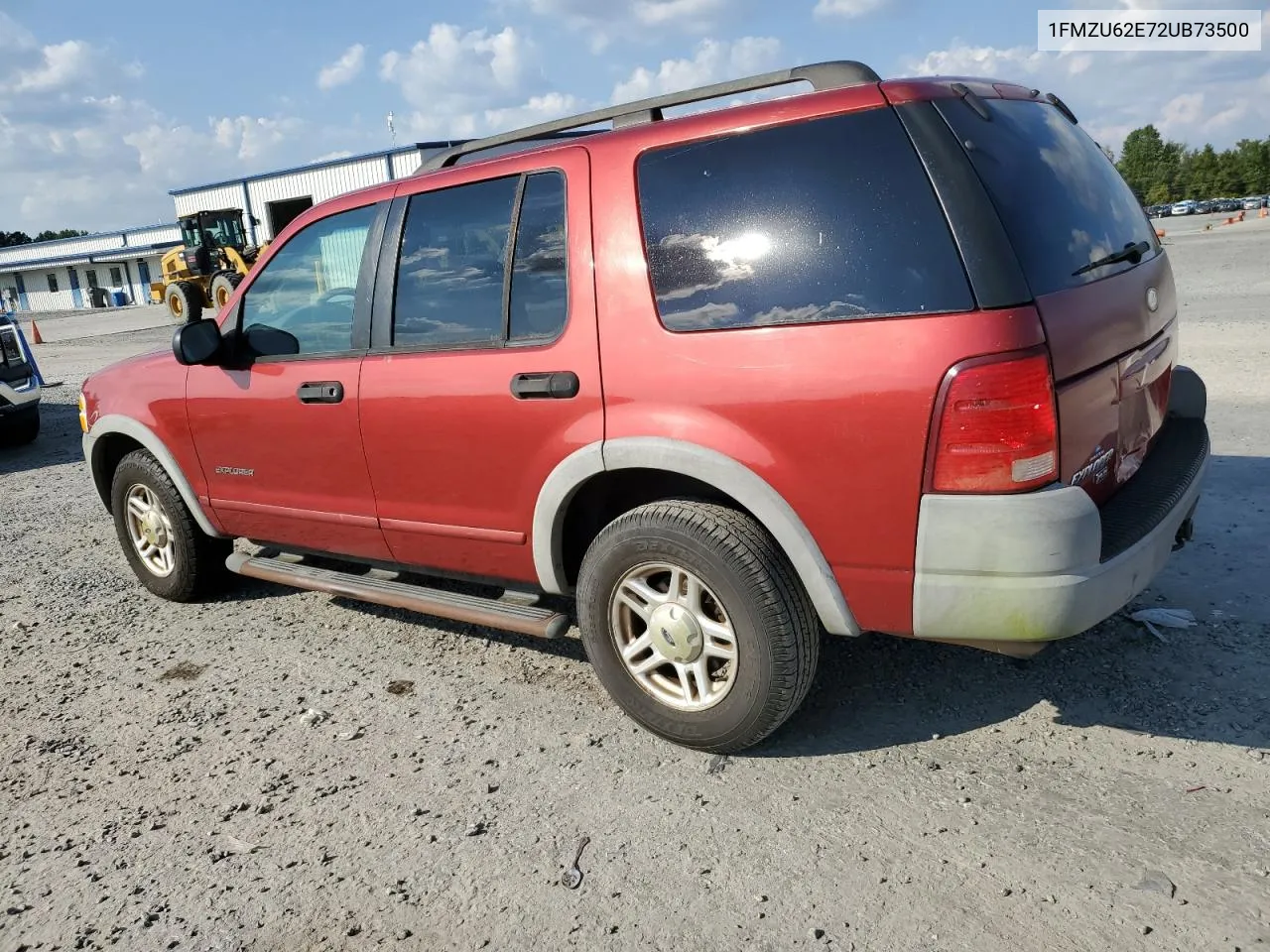 2002 Ford Explorer Xls VIN: 1FMZU62E72UB73500 Lot: 74140784