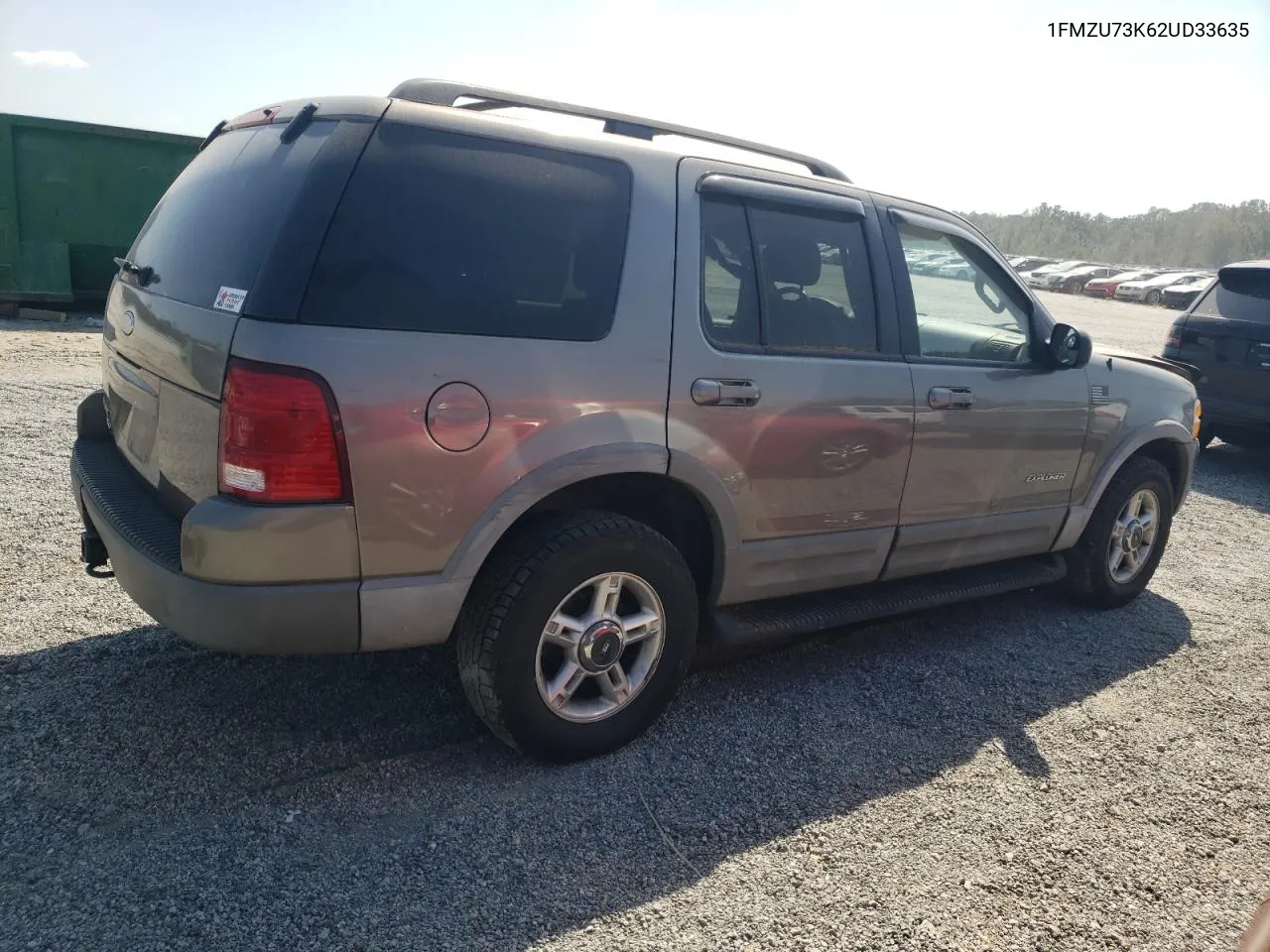 2002 Ford Explorer Xlt VIN: 1FMZU73K62UD33635 Lot: 74682364