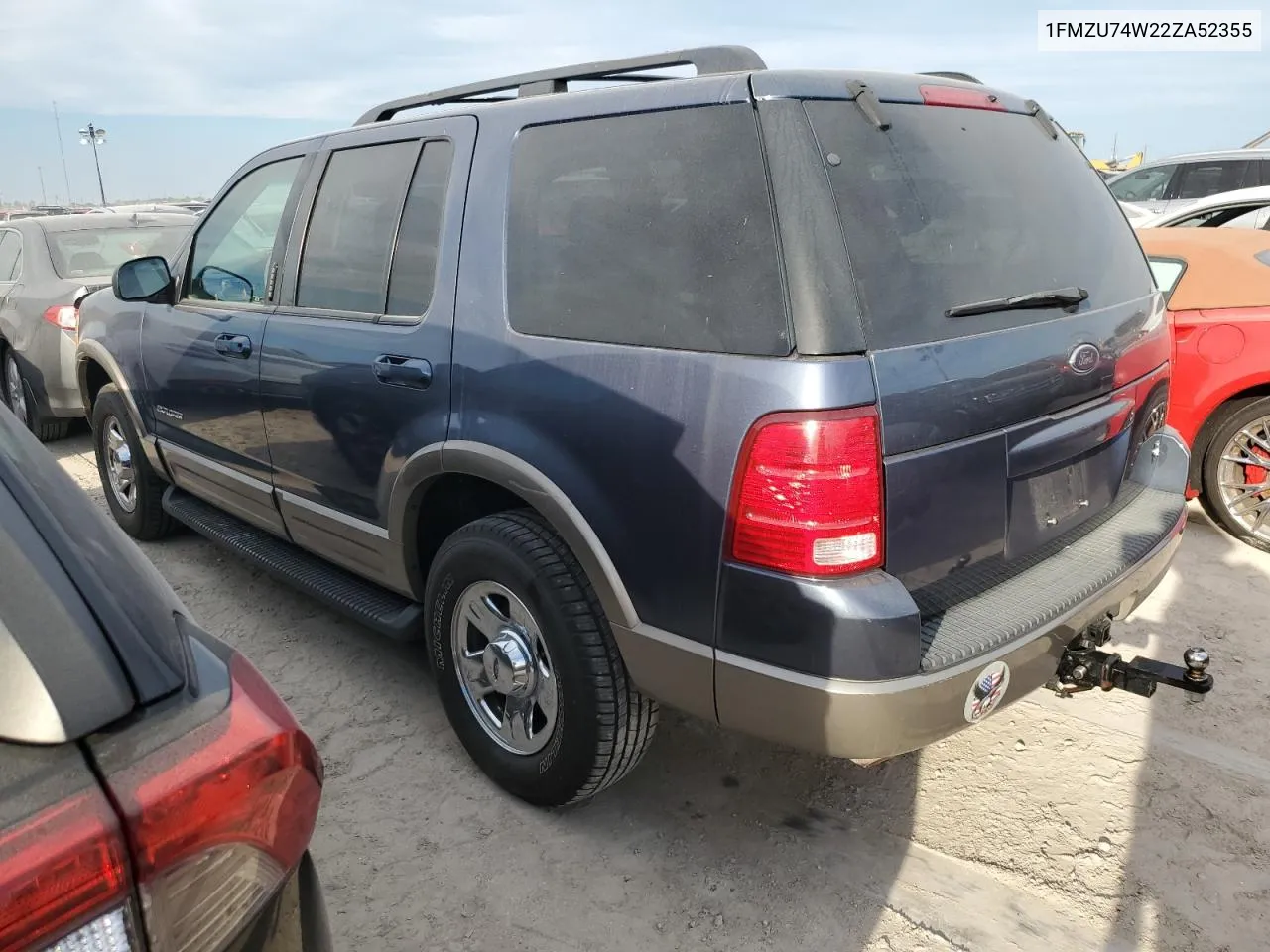 2002 Ford Explorer Eddie Bauer VIN: 1FMZU74W22ZA52355 Lot: 74848854