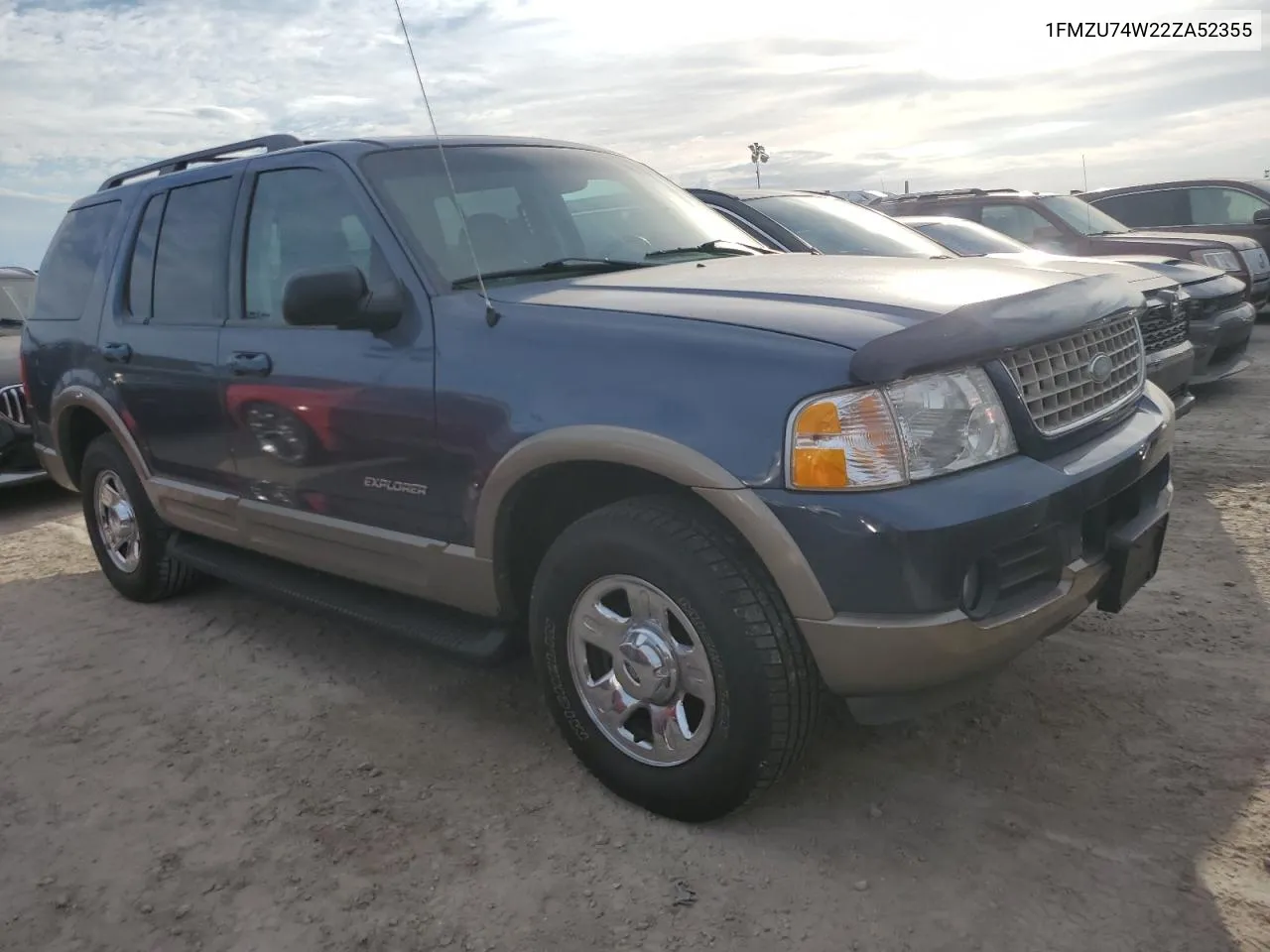 2002 Ford Explorer Eddie Bauer VIN: 1FMZU74W22ZA52355 Lot: 74848854