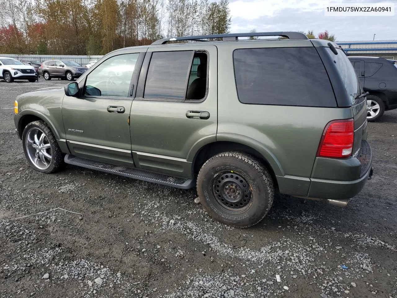 2002 Ford Explorer Limited VIN: 1FMDU75WX2ZA60941 Lot: 75050784