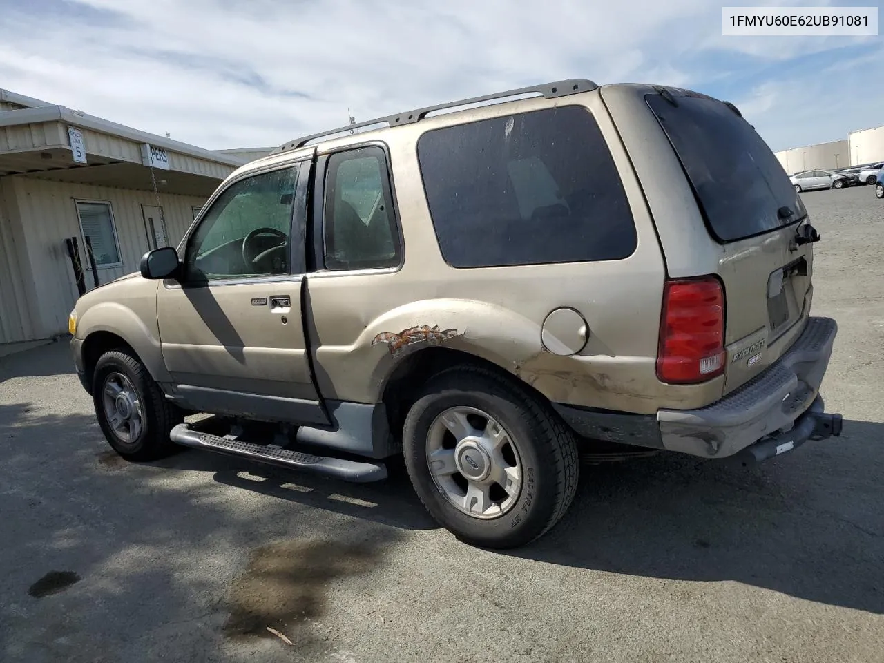 2002 Ford Explorer Sport VIN: 1FMYU60E62UB91081 Lot: 75688824