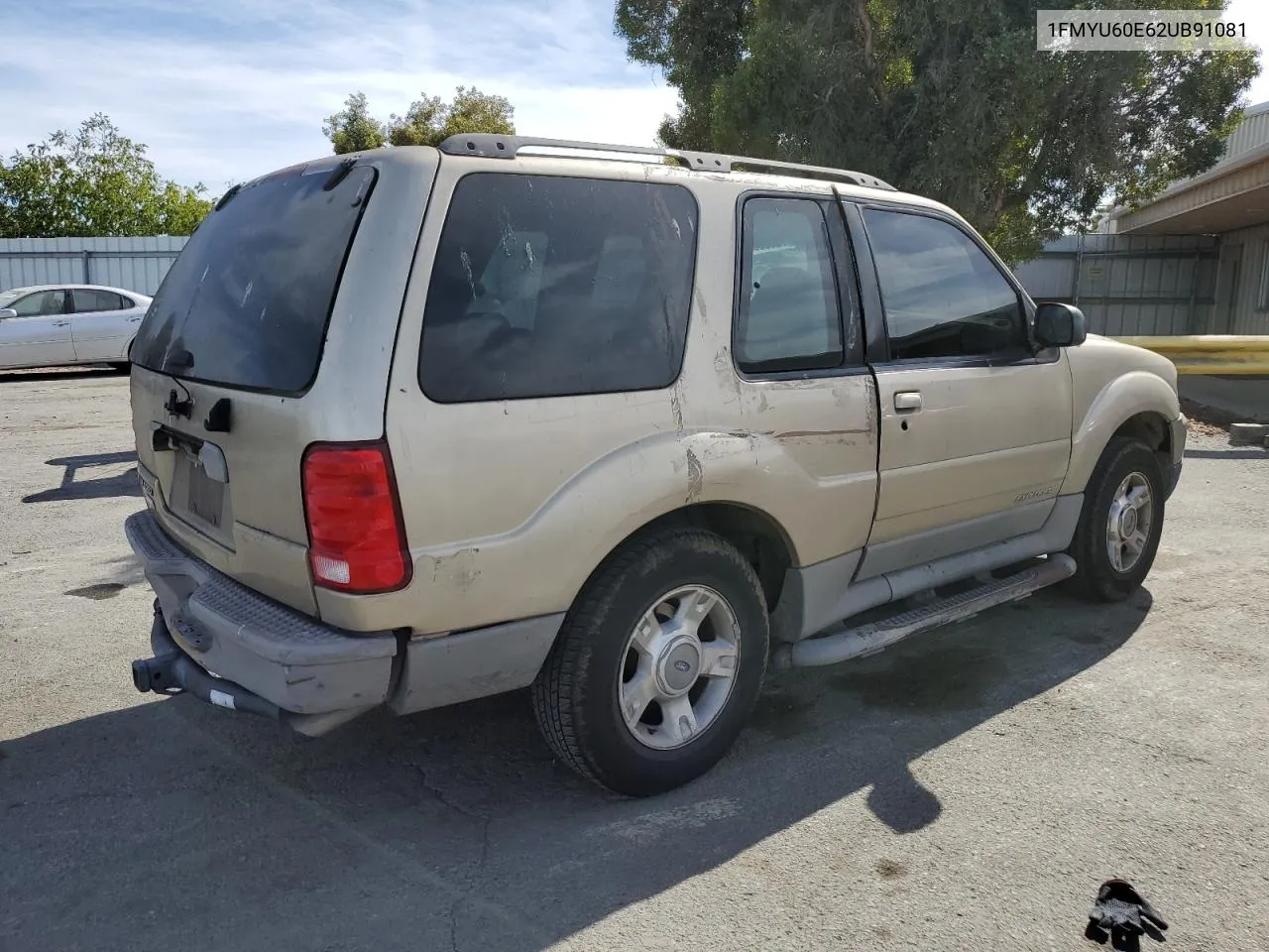 2002 Ford Explorer Sport VIN: 1FMYU60E62UB91081 Lot: 75688824