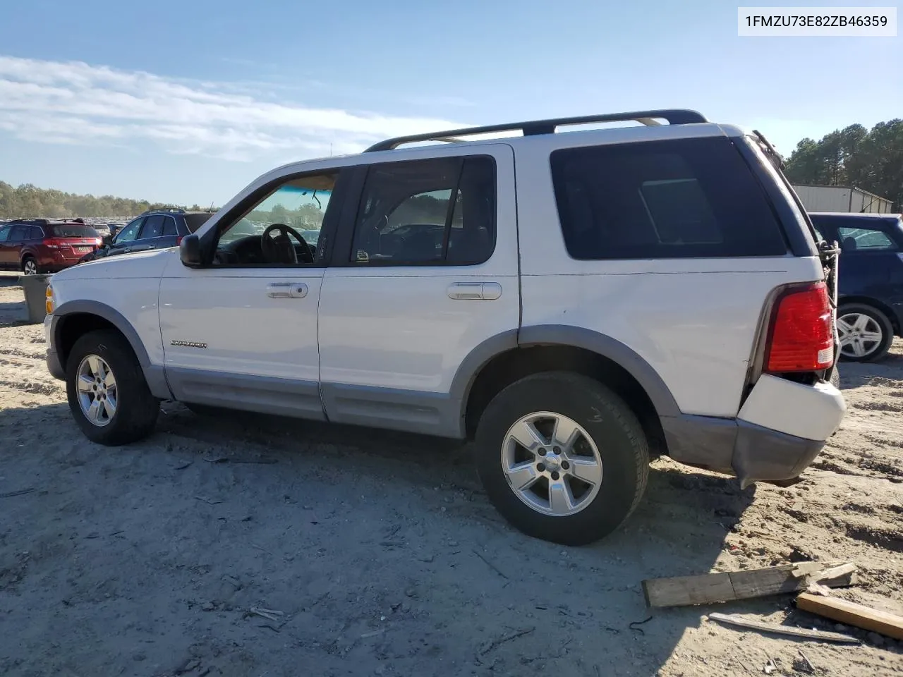 2002 Ford Explorer Xlt VIN: 1FMZU73E82ZB46359 Lot: 75746394