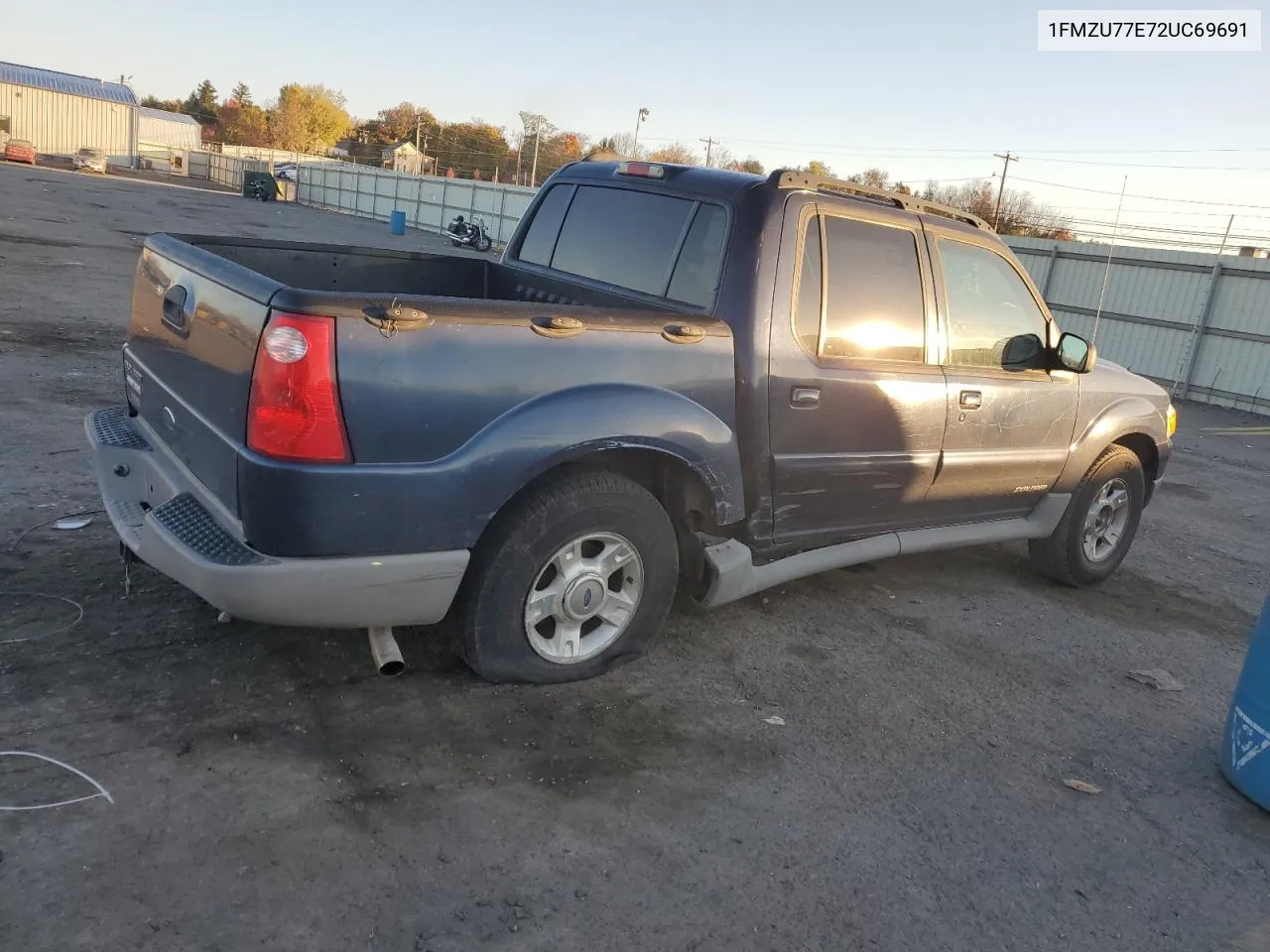 2002 Ford Explorer Sport Trac VIN: 1FMZU77E72UC69691 Lot: 76453624