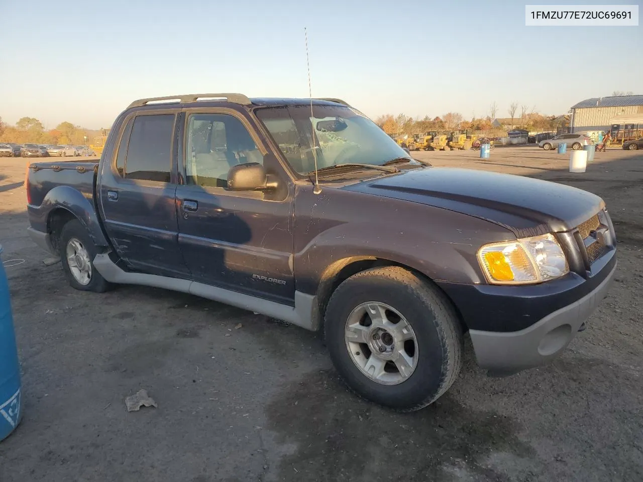 2002 Ford Explorer Sport Trac VIN: 1FMZU77E72UC69691 Lot: 76453624