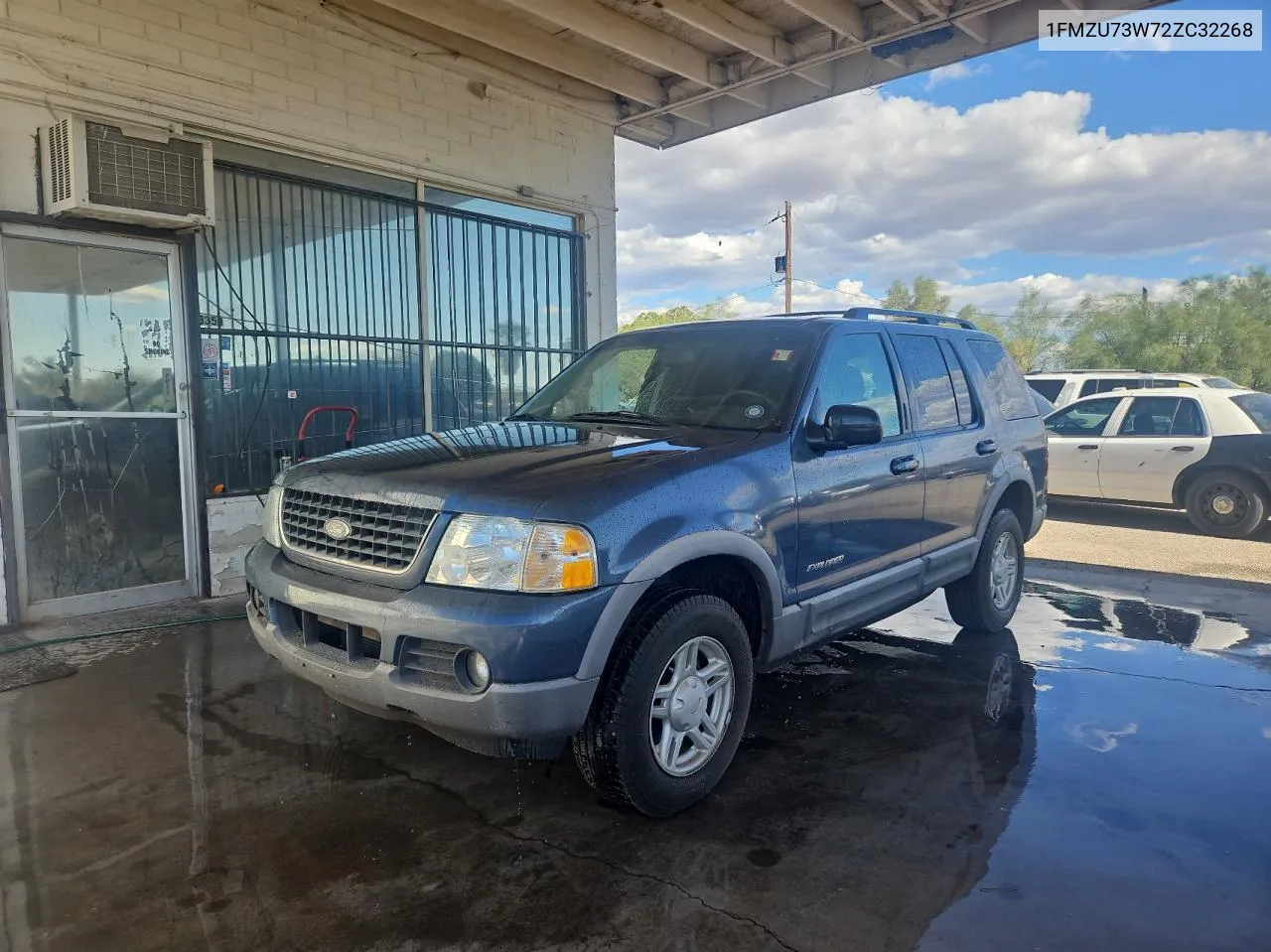 2002 Ford Explorer Xlt VIN: 1FMZU73W72ZC32268 Lot: 76959984