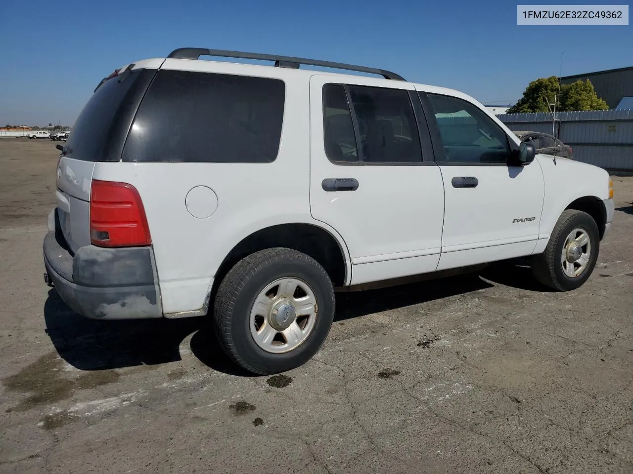 2002 Ford Explorer Xls VIN: 1FMZU62E32ZC49362 Lot: 77570844