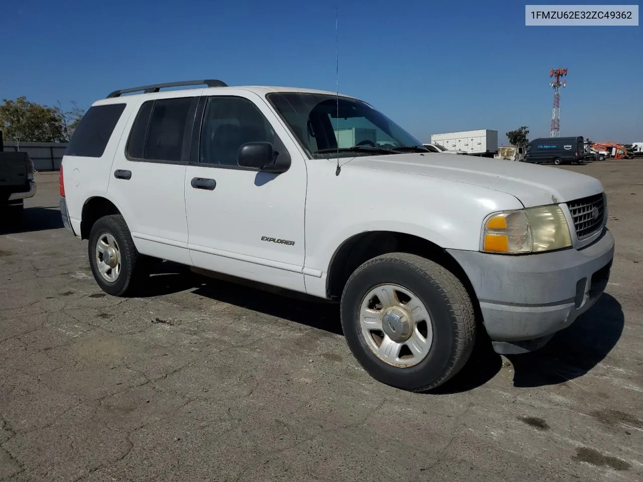 2002 Ford Explorer Xls VIN: 1FMZU62E32ZC49362 Lot: 77570844