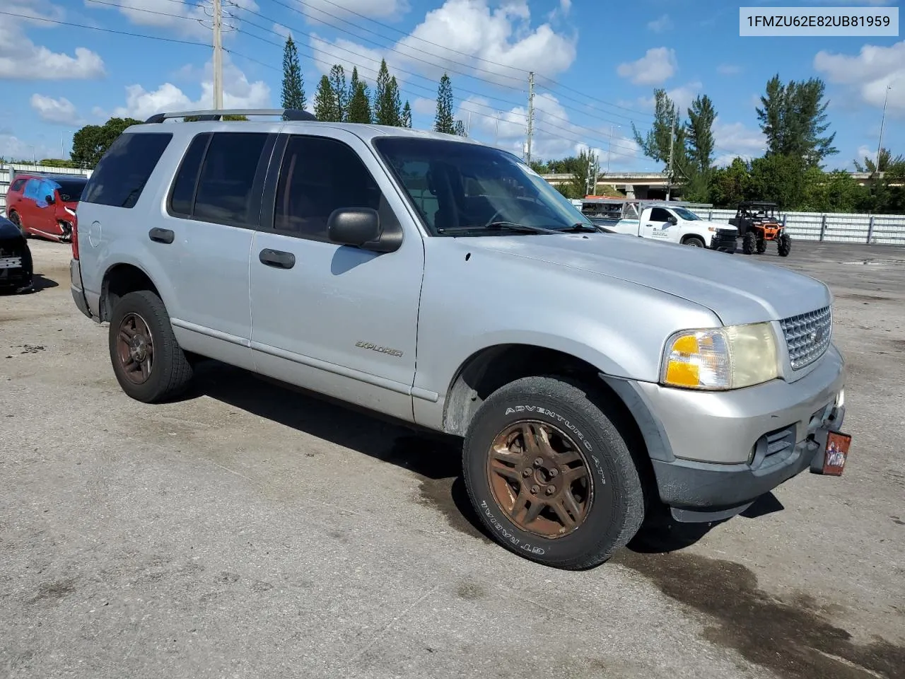 2002 Ford Explorer Xls VIN: 1FMZU62E82UB81959 Lot: 77952744