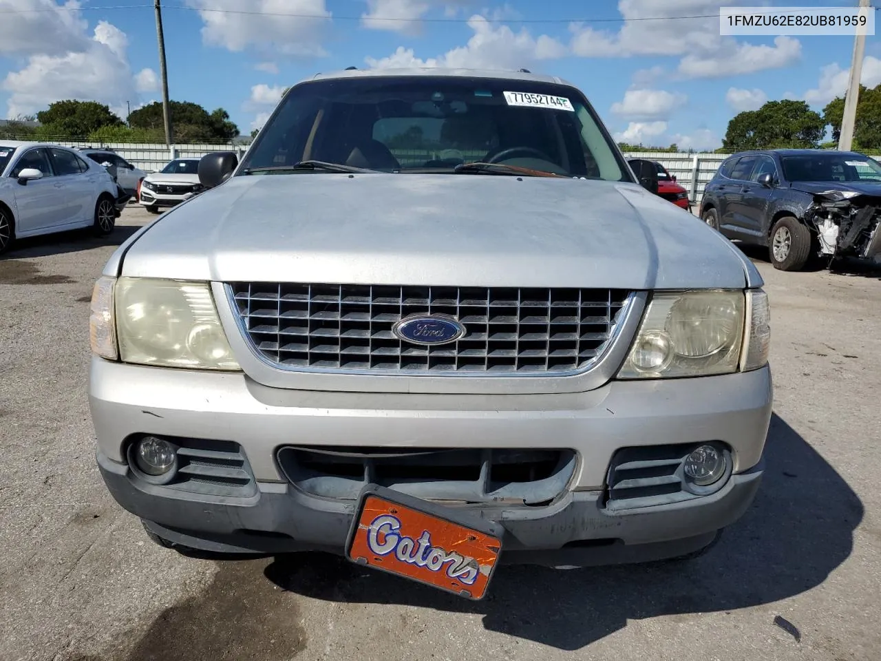 2002 Ford Explorer Xls VIN: 1FMZU62E82UB81959 Lot: 77952744