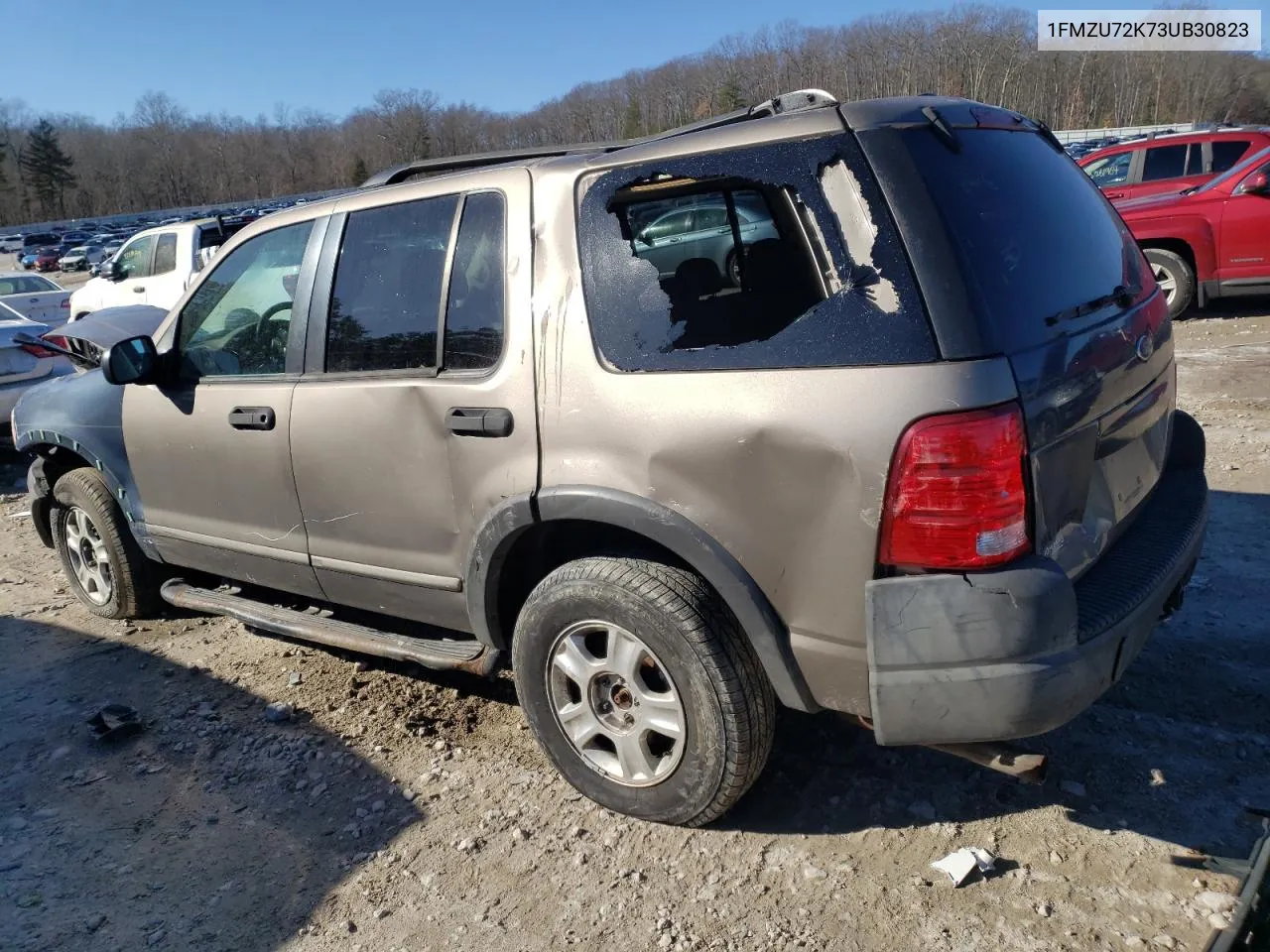 2003 Ford Explorer Xls VIN: 1FMZU72K73UB30823 Lot: 43126514