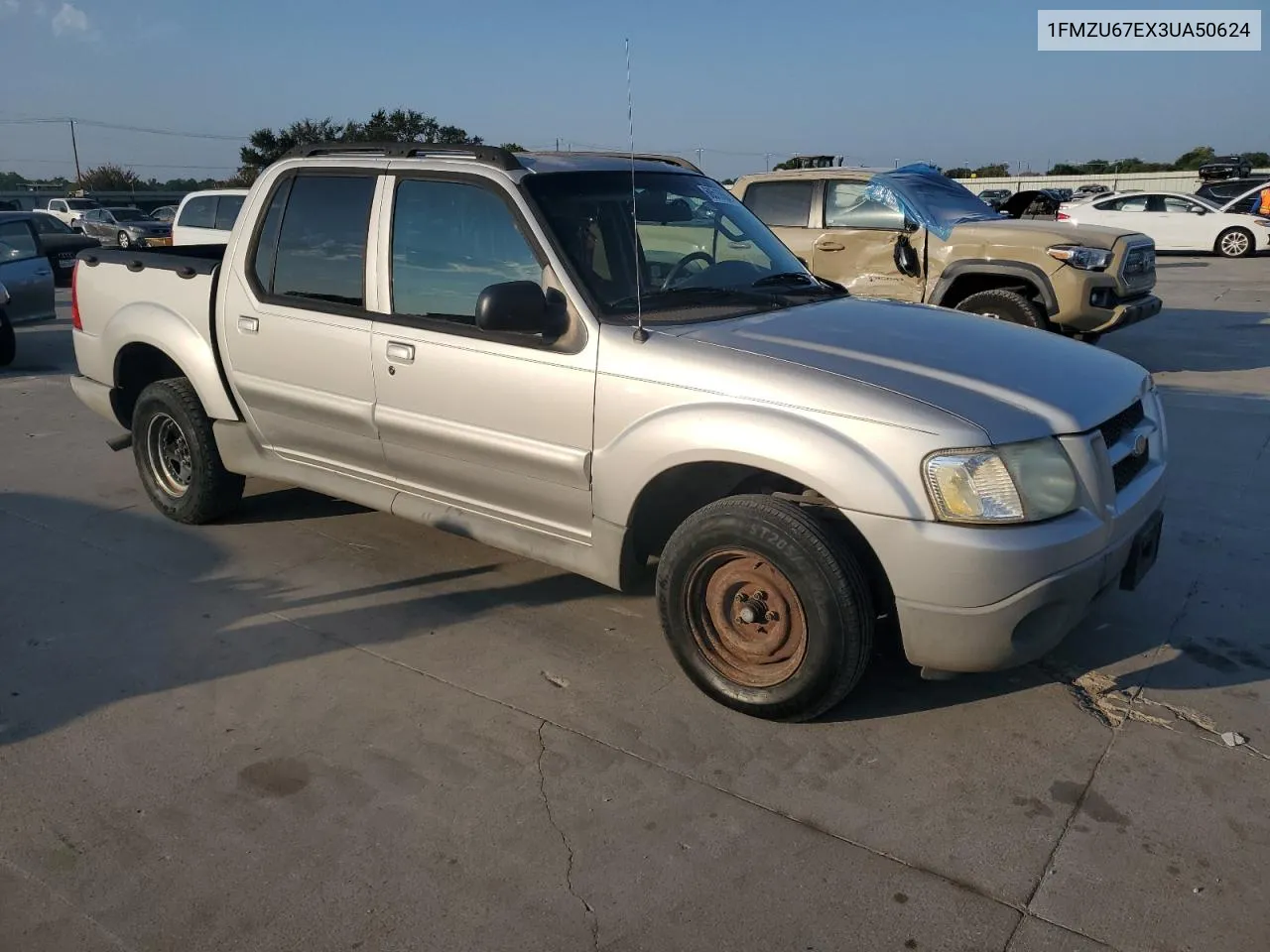 2003 Ford Explorer Sport Trac VIN: 1FMZU67EX3UA50624 Lot: 68513564